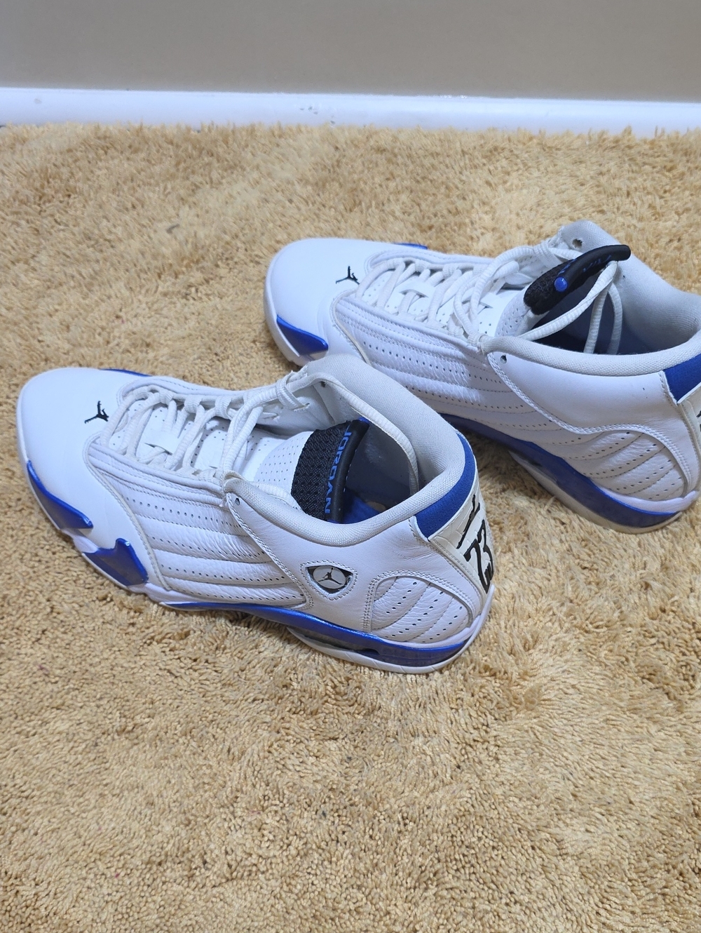Jordan Men’s Athletic Shoes - White & Blue